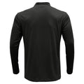 Men's Stand Collar Zip Solid Color Long Sleeve T-Shirt