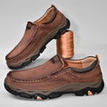Men's Leather Casual Walking Outdoor Shoes