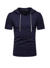 Leo Short Sleeve Pullover Hoodies