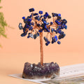 Natural Amethyst Cluster Base Fortune Tree Decoration