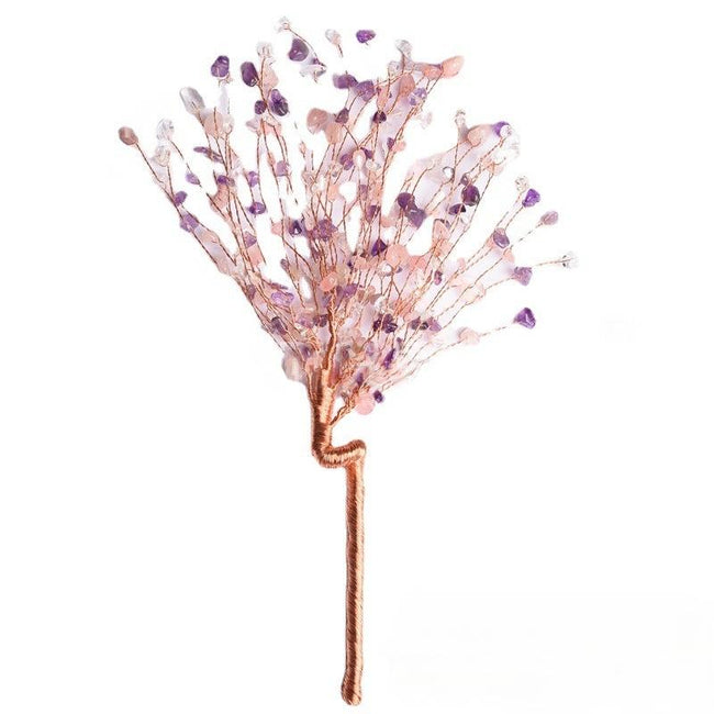 Natural Crystal Willow Fortune Tree