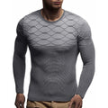 Men's Casual Solid Color Round Neck Pullover Sweater
