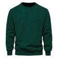 Men's Fleece Solid Color Shoulder Drop Pullover Sweatshirt