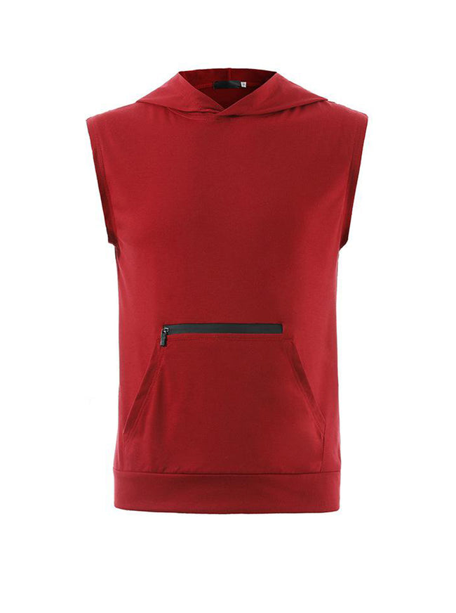Ronald Hooded Sleeveless Tank Top