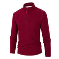 Men's Half Zip Turtleneck Fleece Sweatshirt