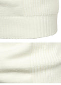 Men's Lapel Pocket Vintage Style Raglan Sleeve Slim Fit Knit Sweater