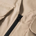 Men's Summer Japanese Sleeveless Fitness Vest Beach Sports Zipper Vest