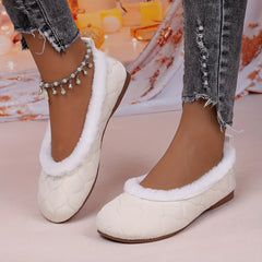 ð¥Last Day Promotion 50% OFF - Women's Fashion Soft Mary Jane Plush Flat Shoes