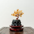 Crystal Flower Ornament with Four Unique Base Styles - Multiple Color Options