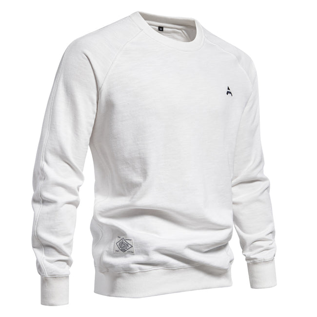 Men's Casual Graphic Design Crew Neck Sweatshirt