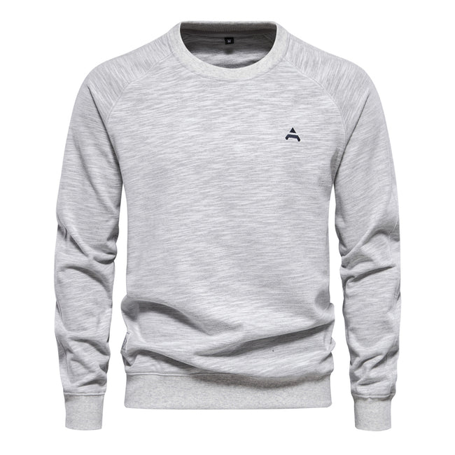 Men's Casual Graphic Design Crew Neck Sweatshirt