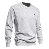 Men's Casual Graphic Design Crew Neck Sweatshirt