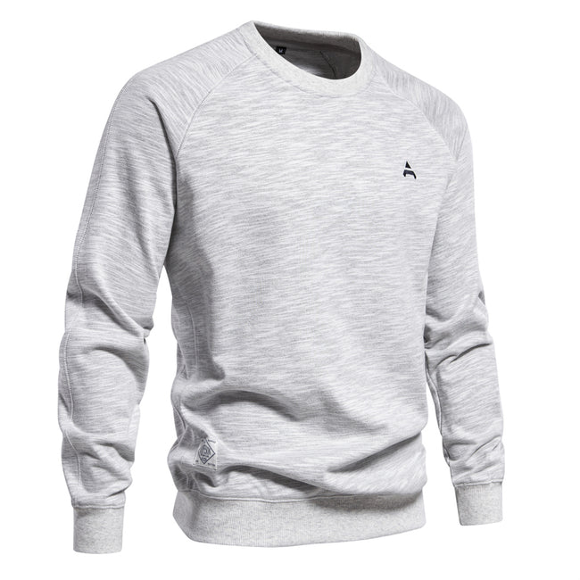Men's Casual Graphic Design Crew Neck Sweatshirt