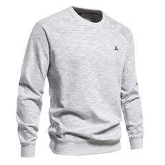 Men's Casual Graphic Design Crew Neck Sweatshirt