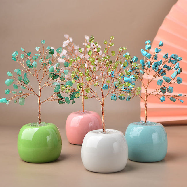 Natural Crystal Fortune Tree