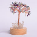 Natural White Crystal Tooth Crystal Fortune Tree