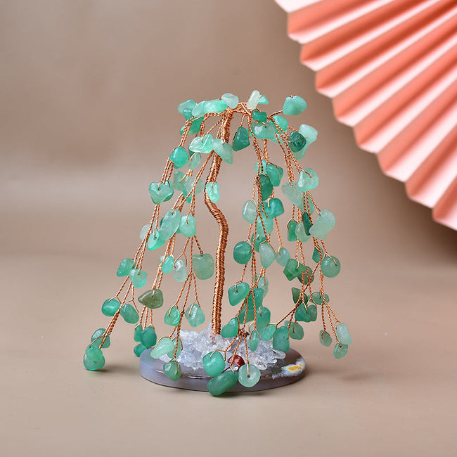 Natural Crystal Christmas Tree Ornaments