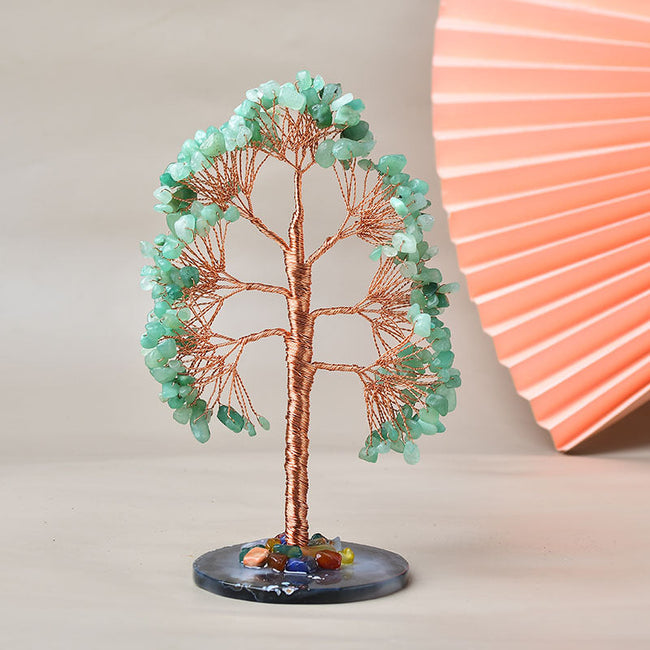 Copper Wire Fortune Tree Ornaments