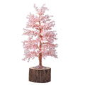 Natural Crystal Wood Base Christmas Tree Ornaments