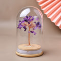 Natural Crystal Glass Cover Crystal Tree