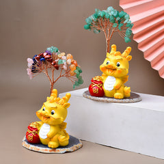 Natural Crystal Dragon Year Mascot Ornaments