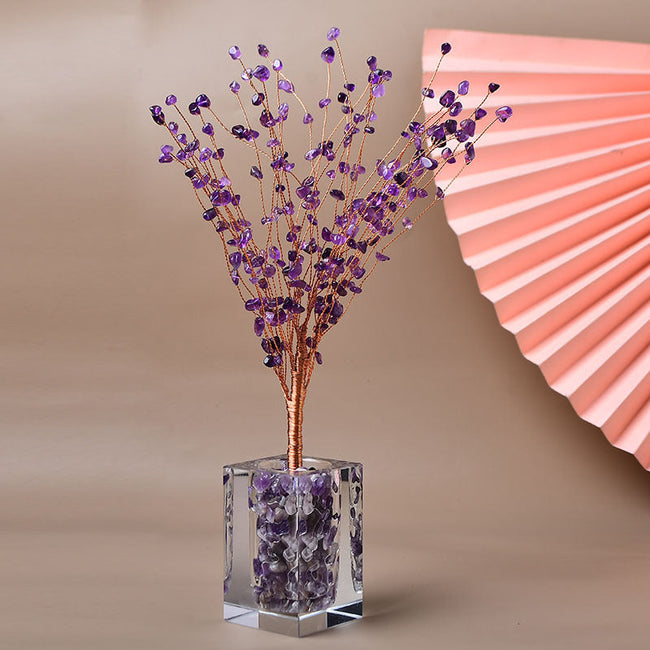 Crystal Fortune Tree Aromatherapy Ornaments