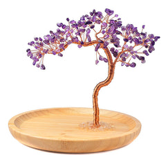 Natural Crystal Jewelry Tray