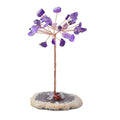 Natural Agate Slice Fortune Tree