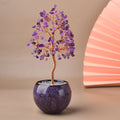 Natural Citrine Fortune Tree Ornaments