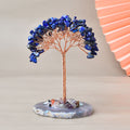 Crystal Fortune Tree Natural Agate Piece Base Ornament
