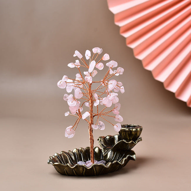 Natural Amethyst Stone Fortune Tree