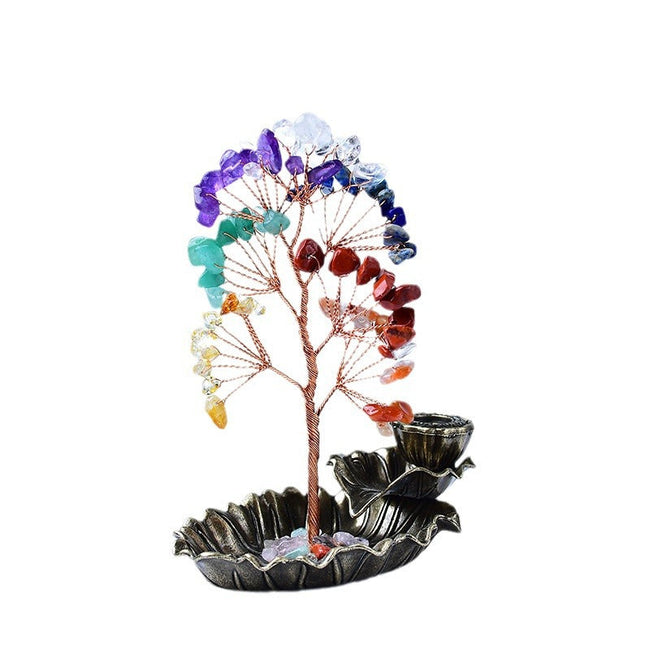 Natural Amethyst Stone Fortune Tree