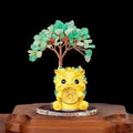 Natural Crystal Pixiu Fortune Tree