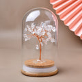 Natural Crystal Glass Cover Crystal Tree