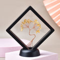 Natural Crystal Photo Frame Fortune Tree