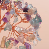 Natural White Crystal Tooth Crystal Fortune Tree