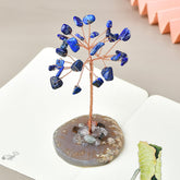 Natural Agate Slice Fortune Tree