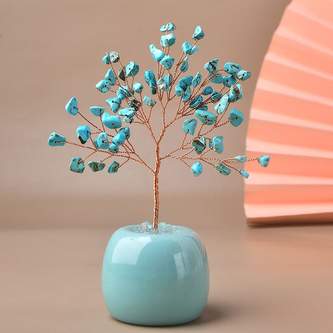 Natural Crystal Fortune Tree