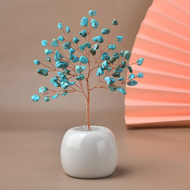 Natural Crystal Fortune Tree