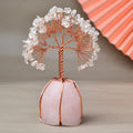 Hand-woven Natural Crystal Stone Fortune Tree of Life Ornaments