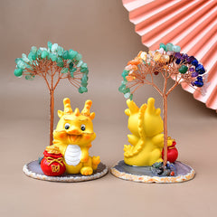 Natural Crystal Dragon Year Mascot Ornaments