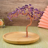 Natural Crystal Jewelry Tray