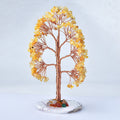 Natural Crystal Copper Wire Fortune Tree