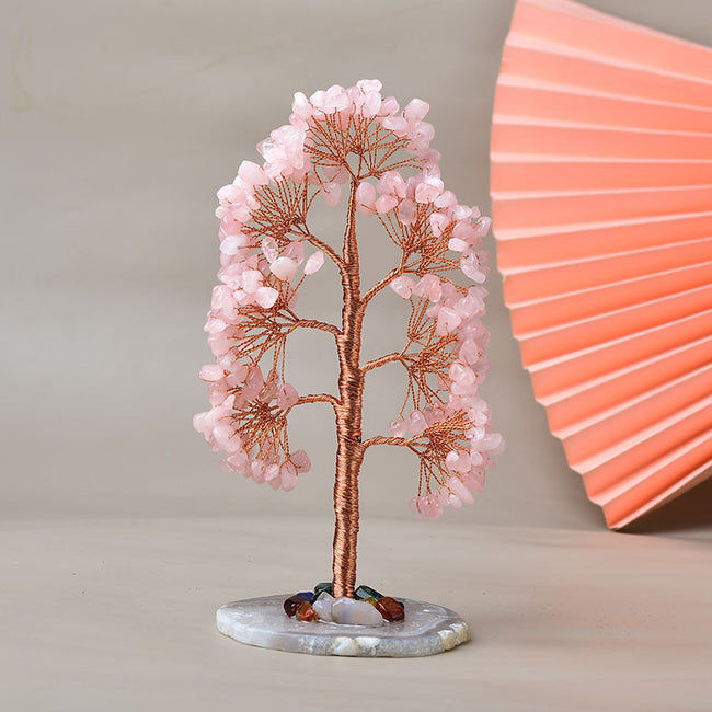 Copper Wire Fortune Tree Ornaments