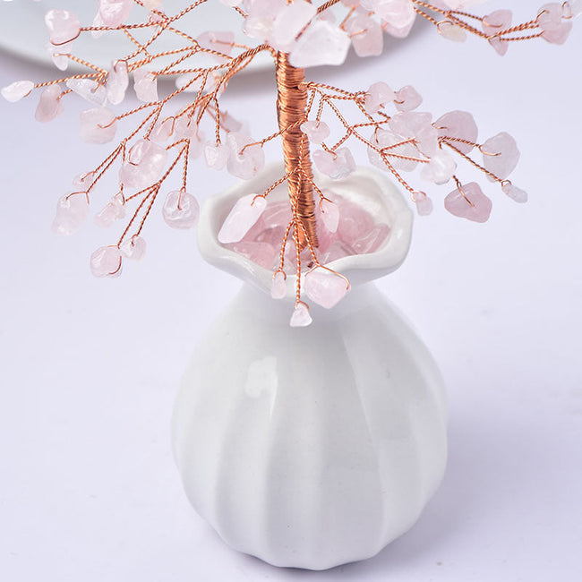 Crystal Fortune Tree Ornaments