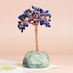 Natural Fluorite Fortune Tree