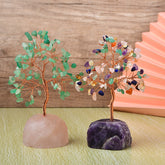 Natural Crystal Fortune Tree Ornaments