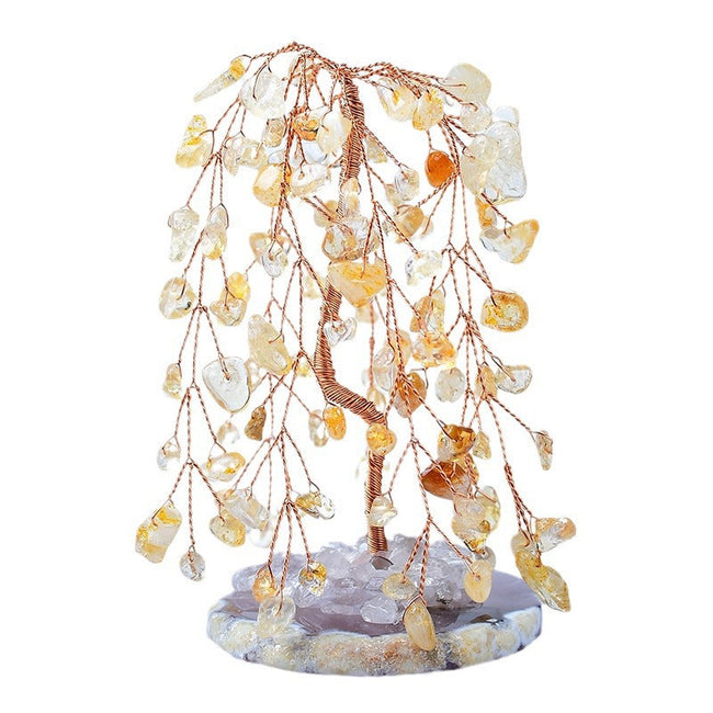 Natural Crystal Christmas Tree Ornaments