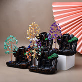 Natural Pink Crystal Fortune Tree Gift