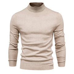 Men's Pollover Casual Knitted Crew Neck Sweatshirt